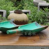 中式古典实木整料雕刻工艺礼品摆件 北京绿色环保木铲小木质戳锨