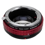 美国Fotodiox Nikon G-FX尼康镜头转富士X卡口机身减焦增光转接环