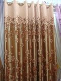 卓越现代中式风格客厅阳台房间双层遮光窗帘专卖上海上门测量安装