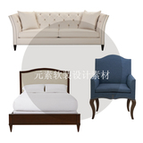 2015最新简美家具灯具窗帘地毯挂画饰品合集软装设计素材-57