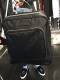 德国代购正品预定Versace范思哲男士尼龙双肩包电脑包牛皮背带