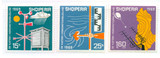 120635阿尔巴尼亚1965气象学1208-1210外国邮票