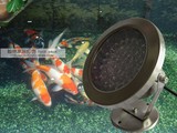 led七彩不锈钢水下灯景观灯喷泉水底灯水池灯射灯水景水底鱼缸灯