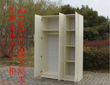 北京家具环保板材衣柜组装衣柜衣橱2门3门可拆装衣柜阳台柜储物柜