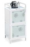 新款致力正品铝合金柜子简易厨房柜碗柜阳台柜茶水柜餐边柜储物柜