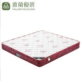 雅兰优选独立袋装弹簧床垫1.5 1.8米椰棕床垫 软硬两用席梦思棕垫