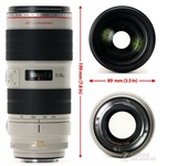 佳能70-200单反镜头EF70-200mm f2.8L IS II USM正品行货