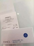 代购日本原装FANCL无添加物理防晒霜隔离露50号SPF50 60ml 16年产