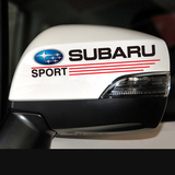 斯巴鲁森林人傲虎XV力狮专用后视镜反光镜贴Subaru个性改装车贴纸