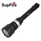SupFire神火Y12户外强光手电筒LED打猎长款远射王可充电U2灯超亮
