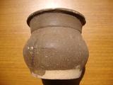 高古老窑瓷器 宋代吉州窑乳丁酱釉小罐一只 小渣斗唾壶 包老保真