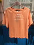 JUCY JUDY专柜正品代购2016夏新款  圆领纯色T恤JQTS320I 198