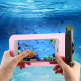 手机防水袋潜水套苹果6plus小米魅族温泉游泳漂流袋触摸屏通用大