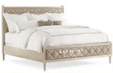 美式实木橡木1.8米双人床 婚床 欧式1.5米布艺软包床 时尚公主床