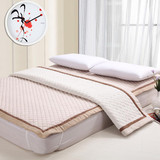 水貂绒薄床褥可水洗折叠防滑床护垫子床垫褥子垫被1.5米1.8米床褥