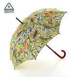 富尔顿典雅实木长柄伞创意设计雨伞进口超大雨伞不沾水超轻雨伞女