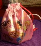 Disney迪士尼专柜正版公主系列高贵绸缎收纳包 化妆包 整理包