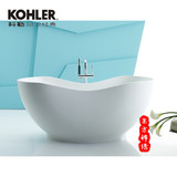 科勒 K-1800T-0 艾葆绰绮美石独立式浴缸 含排水