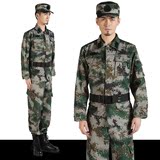 正品07丛林迷彩服套装女学生军训服特种兵夏季军装迷彩训练工作服