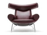公牛椅北欧单人沙发椅美式乡村欧式休闲躺椅时尚创意设计师沙发椅