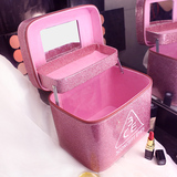 韩国3ce化妆包 多层化妆品收纳包 洗漱包手提便携大容量化妆箱