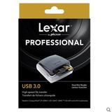 包邮雷克沙/Lexar USB3.0读卡器USB3.0 SDXC/CF卡高速读卡器