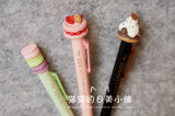 【现货】日本代购LADUREE拉杜丽马卡龙造型甜点圆珠笔 可换芯