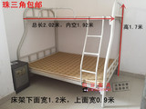东莞广州深圳铁床上下床双层床 子母床 员工 宿舍床上下铺床包邮