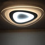 超薄led吸顶灯客厅灯 创意个性异形灯具儿童房灯三角形温馨卧室灯