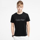 Calvin Klein 美国正品代购夏季男士舒适简约休闲圆领CK短袖T恤男