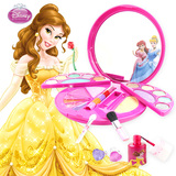 迪士尼儿童化妆盒小孩彩妆表演出用品眼影指甲油口红粉饼女孩玩具