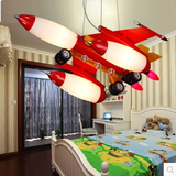 厂家 男孩儿童卧室 吸吊两用飞机吊灯 遥控飞机灯 LED儿童房灯具