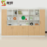 上海公司办公资料柜板式文件柜带锁自由组合储物储藏档案高柜木质