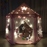 儿童帐篷装饰五彩星星串灯闪烁LED串灯六一礼物圣诞彩灯插电款