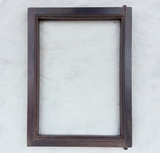 民国老红木框镜框老物件画框木框中式壁挂摆件相框老家具小门框
