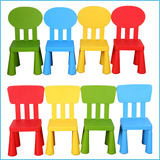 简约塑料组装靠背椅子 家用儿童桌椅宝宝小凳子 幼儿园专用椅批发