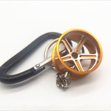 CHIWEI潮牌铝合金轮毂钥匙扣汽车仿真版轮毂挂件锁匙扣