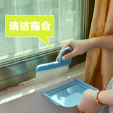 日本KM可爱桌面迷你小扫把簸箕套装清洁窗台电脑笔记本键盘灰尘刷