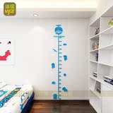 卡通叮当猫哆啦A梦量身高贴标尺创意3D立体墙贴儿童房幼儿园装饰