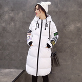 反季冬装新款韩版时尚修身棉袄中长款羽绒棉服女外套学生大码棉衣