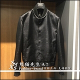 GXG男装2016春季新品61221263正品代购 男士黑色休闲夹克修身外套