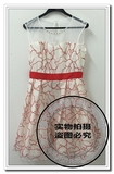 专柜正品风笛2016夏装新款红白色连衣裙62512286 62512 ￥899