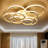 纵恒  现代简约led客厅吸顶灯具大气创意个性无极调光卧室餐厅灯