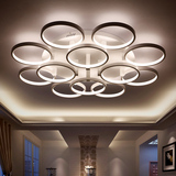 个性LED吸顶灯 客厅灯具大气温馨创意艺术后现代卧室灯餐厅吸顶灯