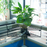 办公室花卉/绿植盆栽置物架办公桌面卡座三角花架阳台悬挂花盆架