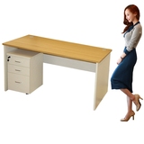 办公桌电脑桌子台式简约现代职员桌椅单人写字台家用书桌组合包邮