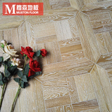 多层实木复合地板橡木仿古浮雕艺术拼花地板地暖地热背景墙天花板