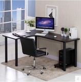 定做转角电脑桌墙角拐角办公桌L型书桌子台式家用简约宜家写字台