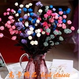 PE仿真玫瑰欧式假花泡沫玫瑰花客厅茶几装饰花防真花艺装饰品摆件