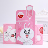 【78】韩国正品批发可莱丝卡通动物 粉色可妮兔面膜 美白补水